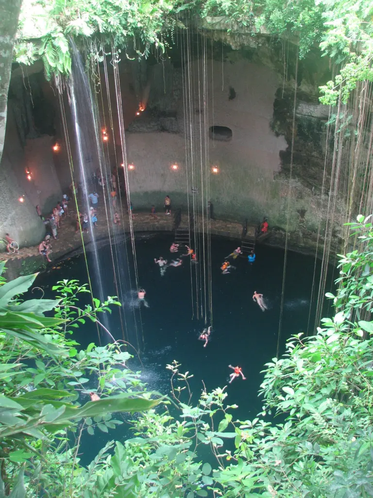 Couples Cenote Swim Top Cancun Activities for Couples